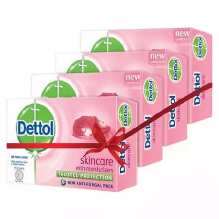 Dettol Soap Skincare Quad Pack