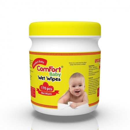 Comfort Baby Wet Wipes 170 pcs